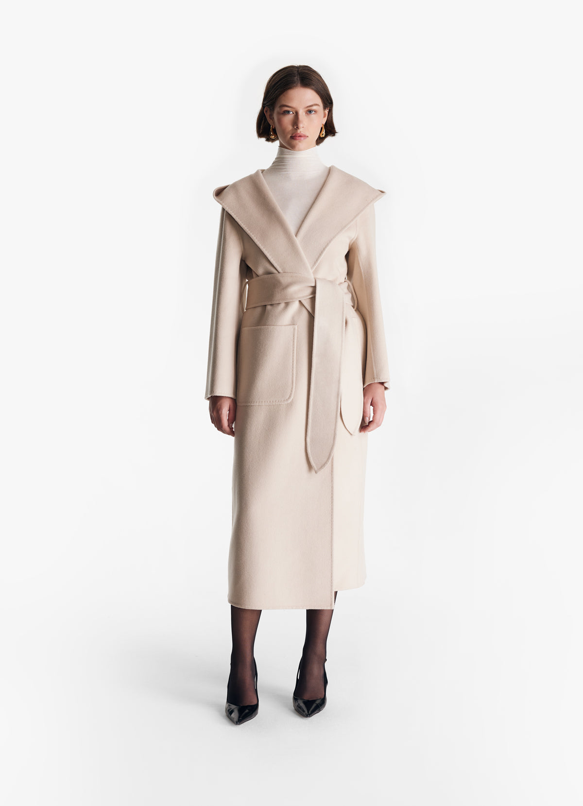 Cashmere trench coats best sale